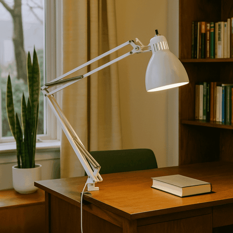 Lampada 'Naska Loris' Jacob Jacobsen per Luxo Norway Anni 60
