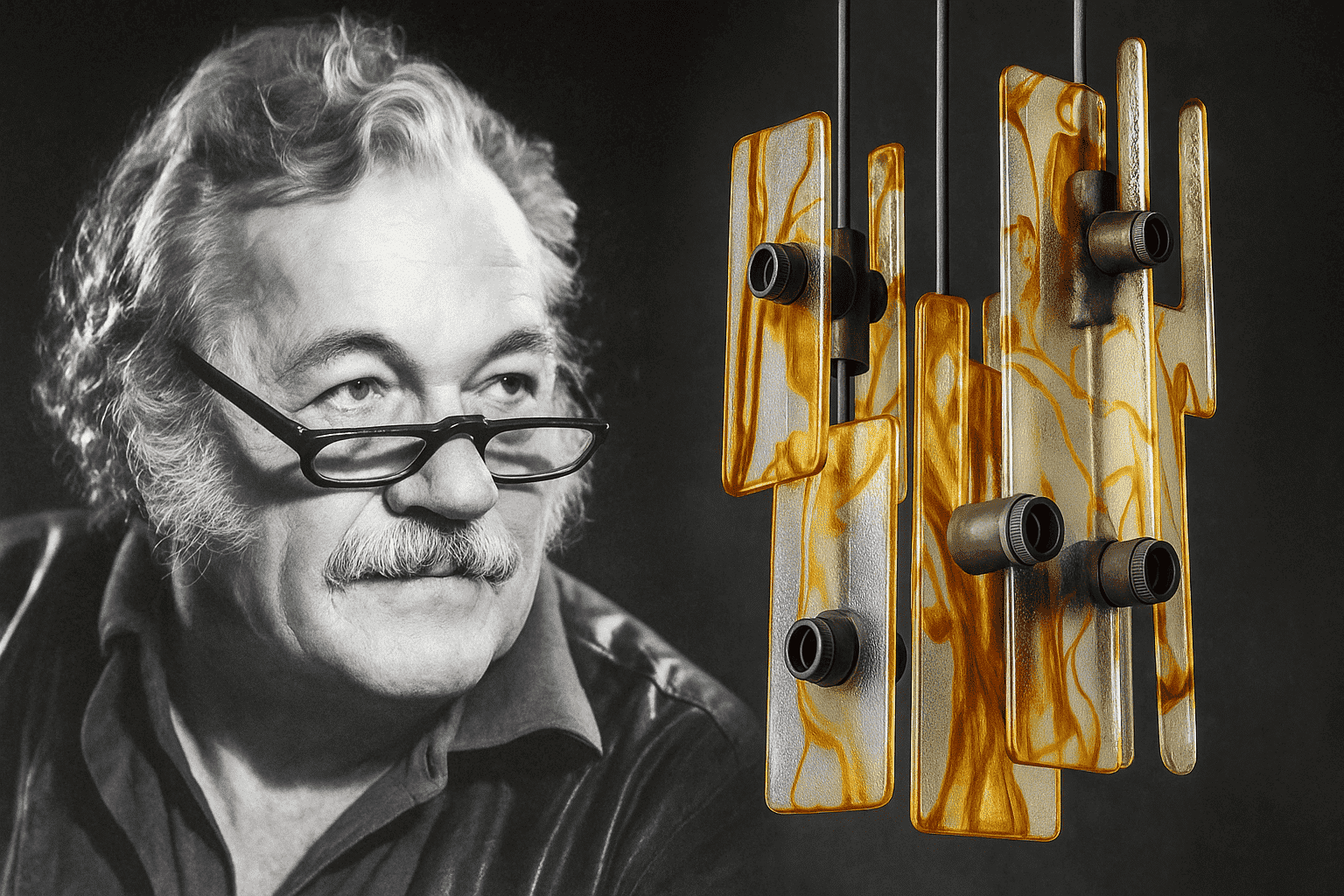 Angelo Brotto il poeta della luce tra arte e design