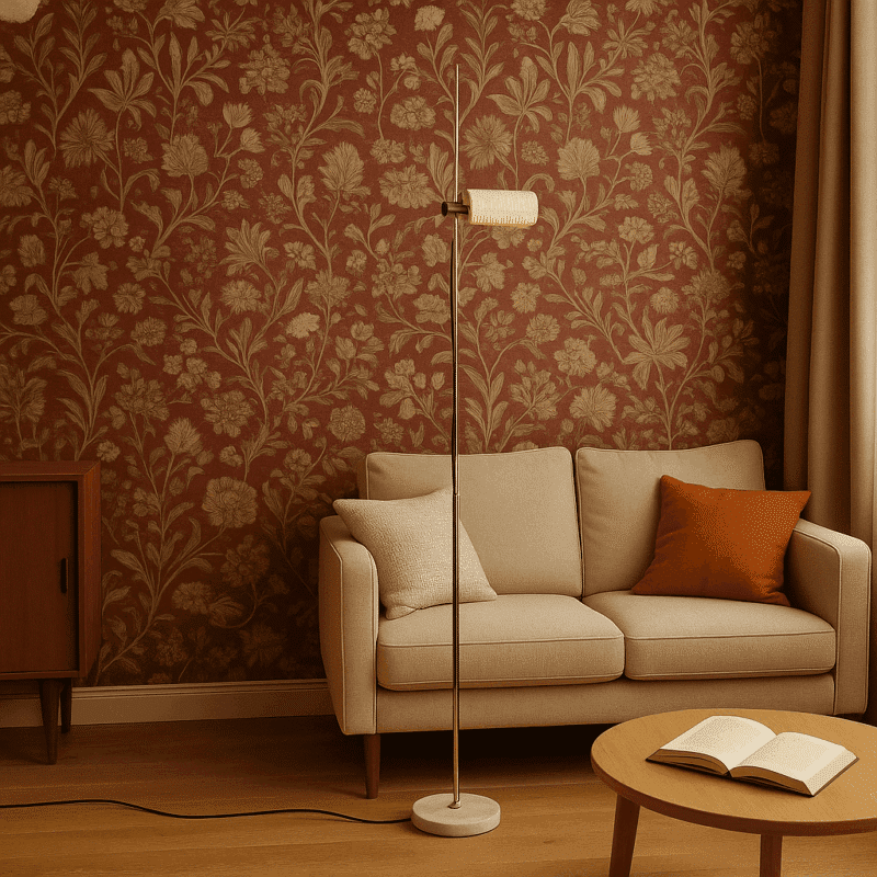 Lampada da Terra Vintage Joe Colombo per Oluce