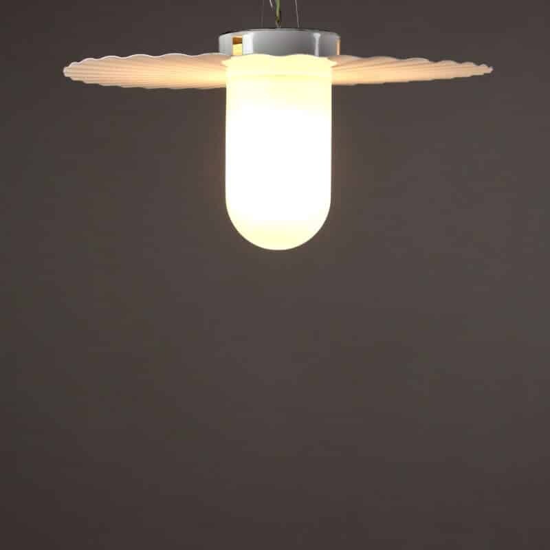 Lampadario 'Plissé' di Achille Castiglioni per Flos
